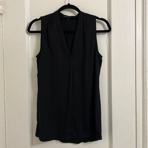 Theory Black Blouse